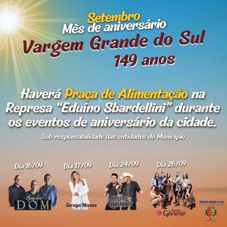 PRAÇA DE ALIMENTAÇÃO DURANTE OS EVENTOS NA REPRESA