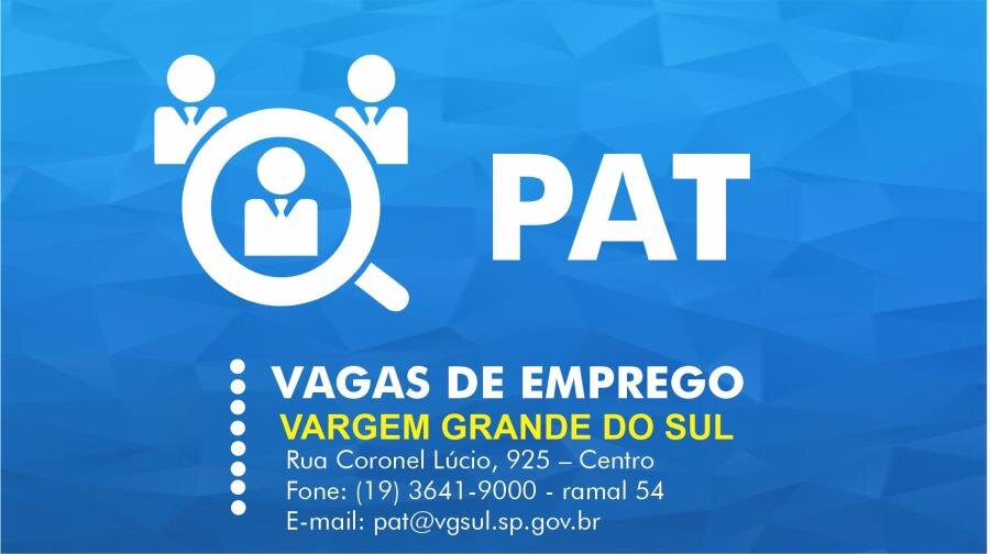 VAGAS NO PAT 12.01.2023