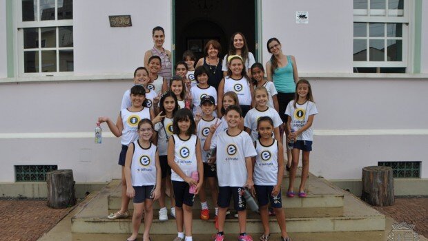 Alunos do Colégio Integral visitaram a Casa da Cultura