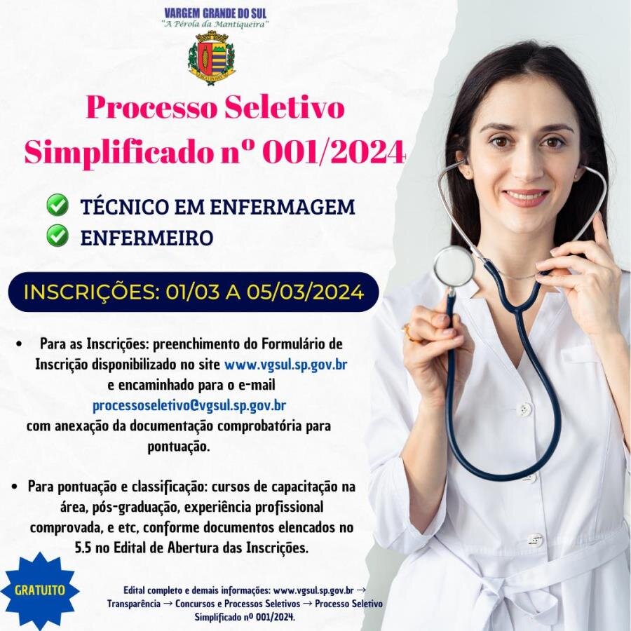 PREFEITURA PÚBLICA EDITAL DE PROCESSO SELETIVO PARA ATENDER PERÍODO EMERGENCIAL