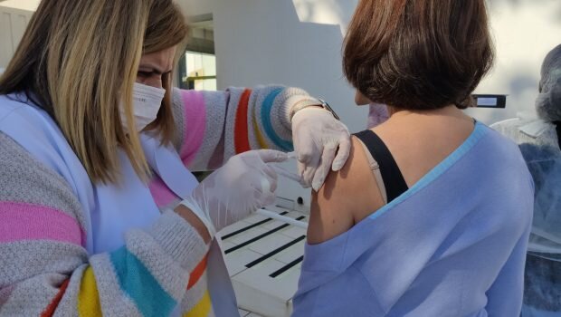 DEPARTAMENTO DE SAÚDE REALIZOU VACINAÇÃO CONTRA A GRIPE H1N1
