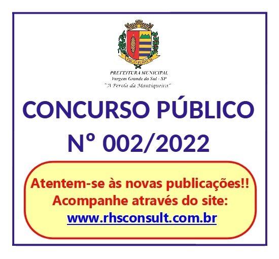 AS PROVAS OBJETIVAS DO CONCURSO PÚBLICO Nº 002/2022 SERÃO REMARCADAS