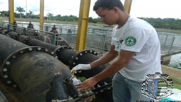 Laboratório realiza análise de água em Vargem Grande do Sul