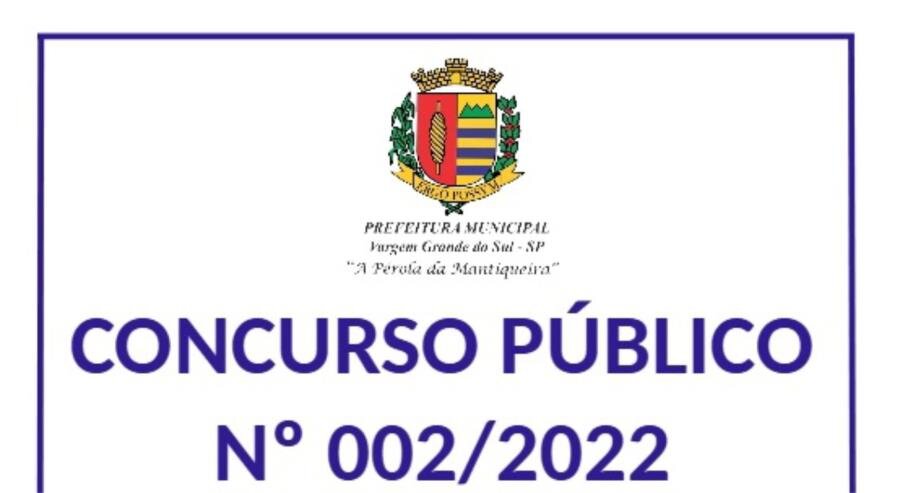 FOI PUBLICADO O NOVO CRONOGRAMA CONCURSO PÚBLICO Nº 002/2022