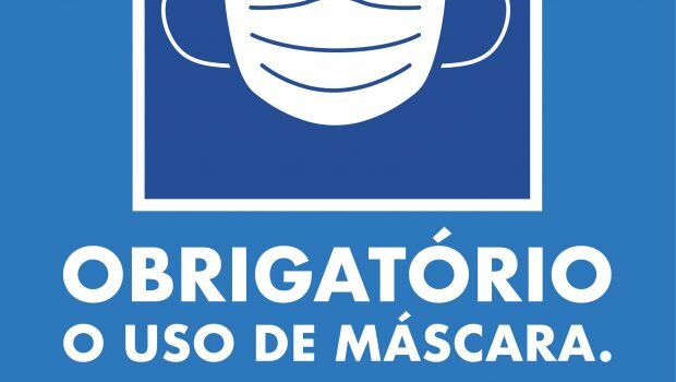USO DE MÁSCARA É OBRIGATÓRIO E LEI MUNICIPAL PREVÊ MULTA