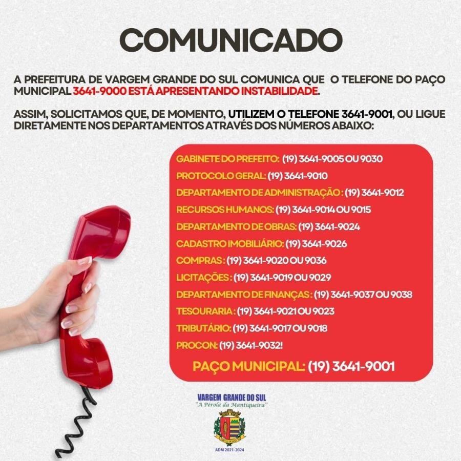 COMUNICADO