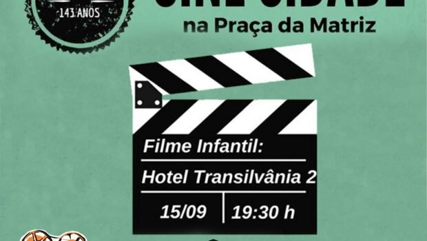 SEXTA CONTINUA O CINEMA NA PRAÇA COM “HOTEL TRANSILVÂNIA 2”