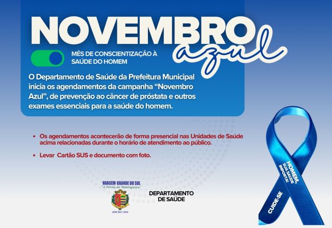 CAMPANHA NOVEMBRO AZUL 2024