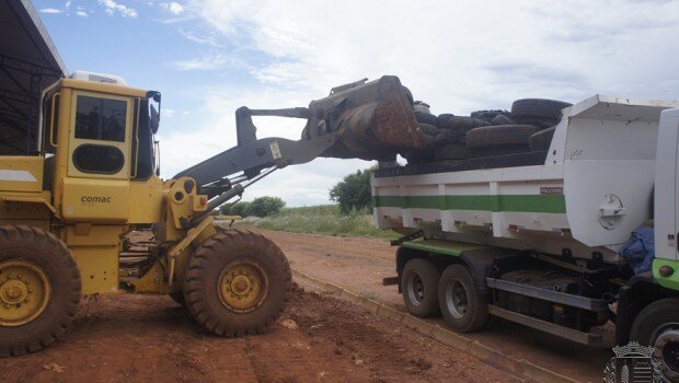 Pneus recolhidos no Mutirão da Dengue terão destino ecologicamente correto