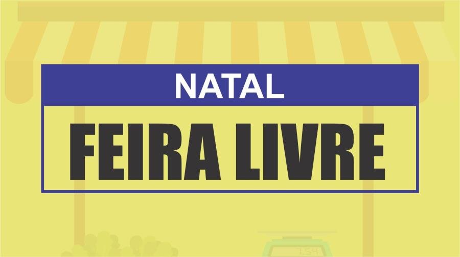 FEIRA LIVRE IRÁ SER REALIZADA EXCEPCIONALMENTE NESSE SÁBADO, DIA 24.