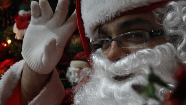 Chegada do Papai Noel ocorre nesta quarta-feira, dia 9