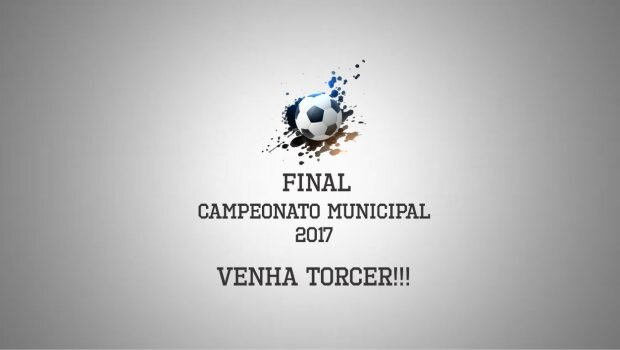 DOMINGO TEM A FINAL DO CAMPEONATO MUNICIPAL DE FUTEBOL “JOSÉ CARLOS CASSIANO PEREIRA”