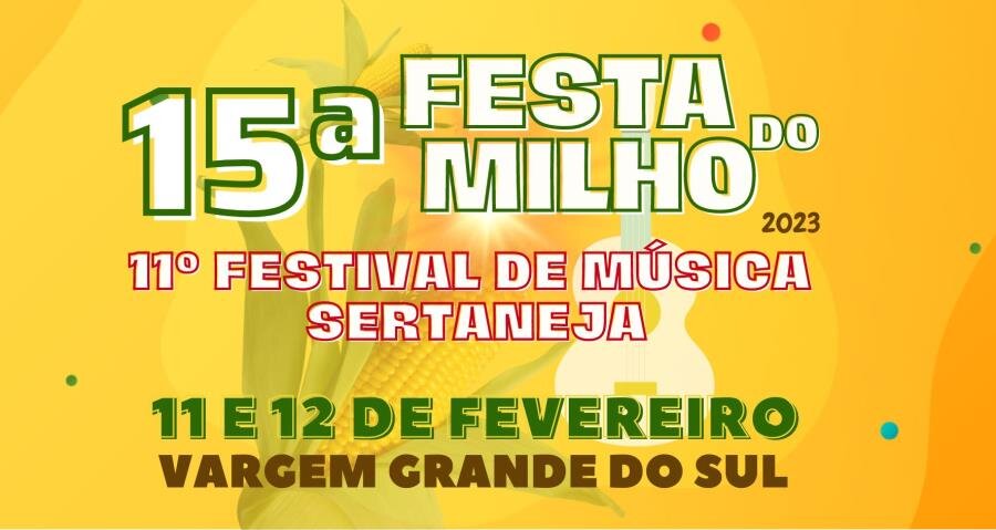 ABERTA AS INSCRIÇÕES PARA O 11º FESTIVAL DE MÚSICA SERTANEJA